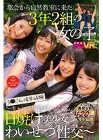 【VR】都会から自然教室に来た3年2組の女の子～キャンプ場管理人による日焼け美少女わいせつ性交～ 宮沢ちはる、永瀬ゆい