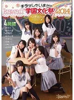 チラッしゃいませ！！kawaii*学園文化祭2014 パンチラJKがお出迎え♪ 初美沙希、佳苗るか